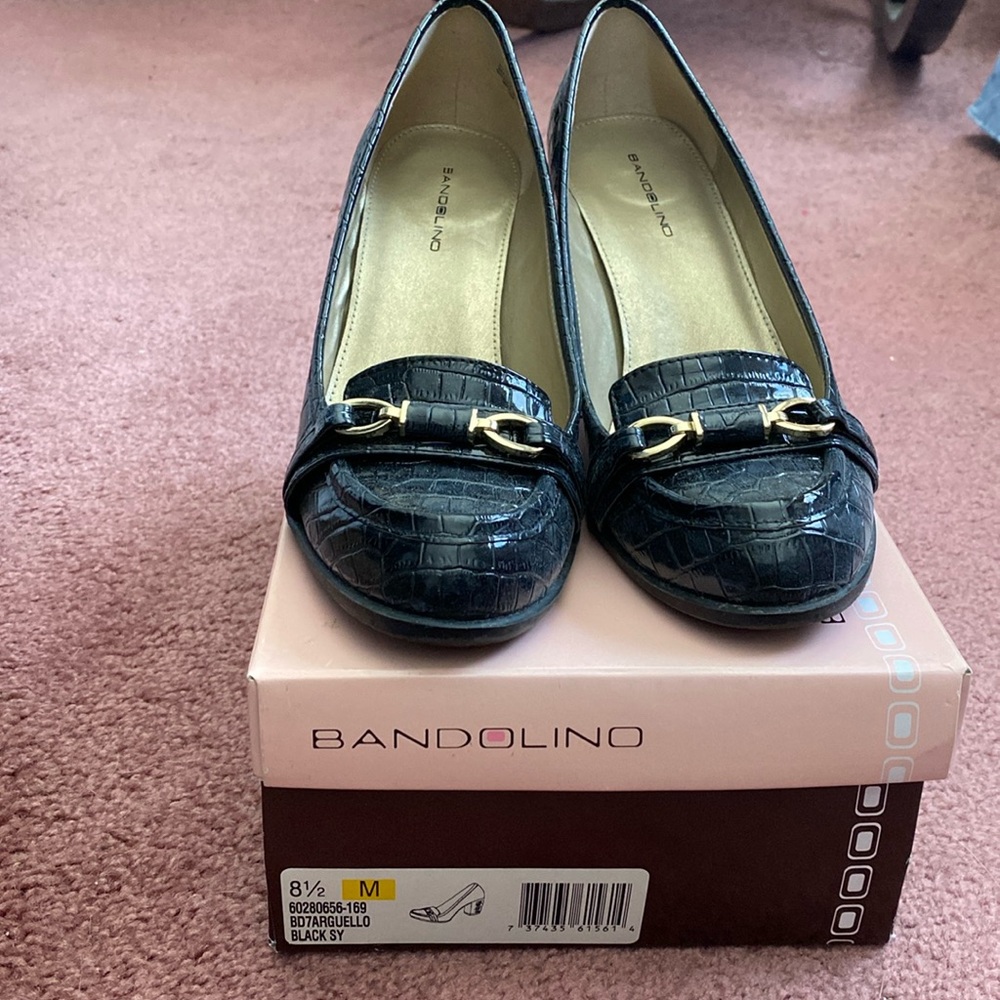 Black Bandolino Heels